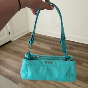 Blue Ganni bag
